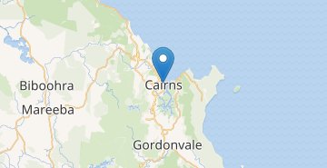 Mapa Cairns