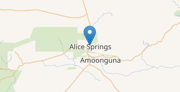 Mapa Alis-Springs