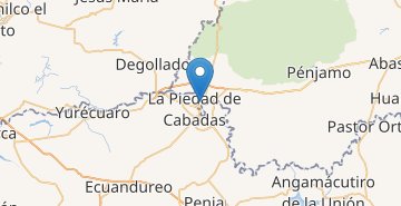 地图 Santa Ana Pacueco