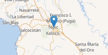 地图 Tepic