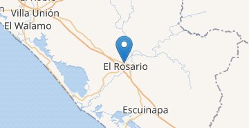 Карта Эль Росарио