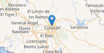 地图 Culiacán