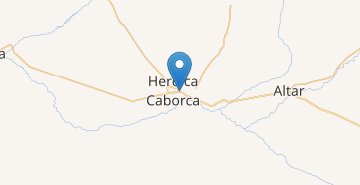 Mapa Caborca