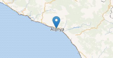 地图 Alanya