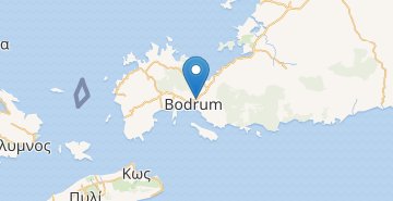 地图 Bodrum