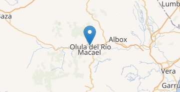Mapa Olula Del Rio