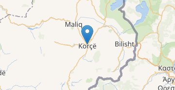 地图 Korçë