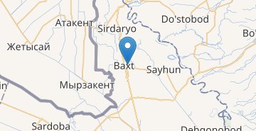 Mapa Baht