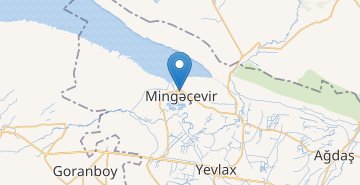Mapa Mingechaur