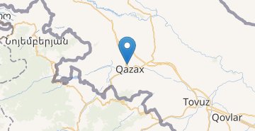 Mapa Gazakh