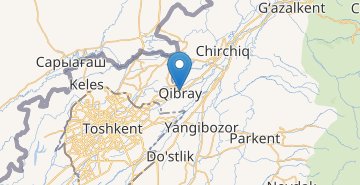 Mapa Kibray