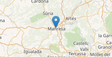 地图 Manresa