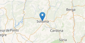 Mapa Solsona