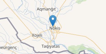 Map Nukus