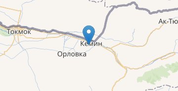 地图 Kemin