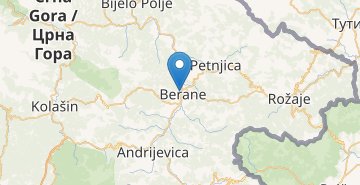 地图 Berane