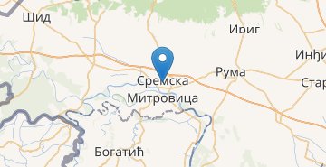 地图 Sremska Mitrovica