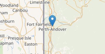 Mapa Perth-Andover
