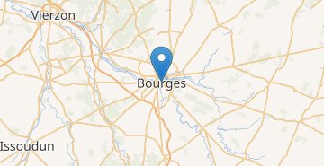 地图 Bourges