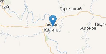 地图 Belaya Kalitva