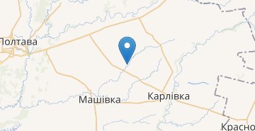 Mapa Koshmainvka (Mashivskiy r-n)