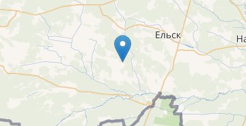 Карта Жуки, Ельский р-н ГОМЕЛЬСКАЯ ОБЛ.