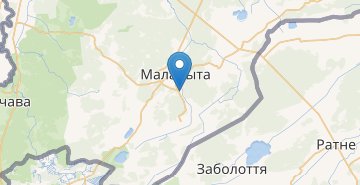 Карта Катуша, Малоритский р-н БРЕСТСКАЯ ОБЛ.