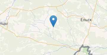 Map Novoe Vysokoe, Elskiy r-n GOMELSKAYA OBL.