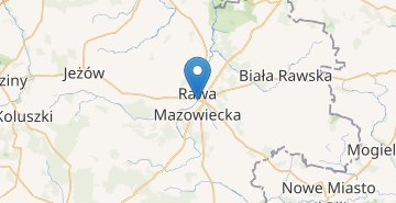地图 Rawa Mazowiecka