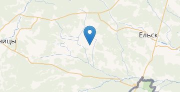 Map Staroe Vysokoe, Elskiy r-n GOMELSKAYA OBL.