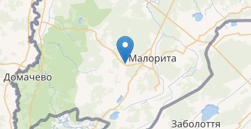 Mapa Zburazh, Maloritskiy r-n BRESTSKAYA OBL.