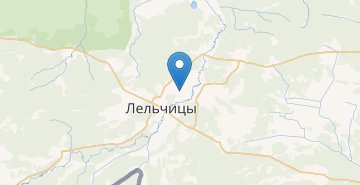 Mapa Liplyany, shkola, Lelchickiy r-n GOMELSKAYA OBL.