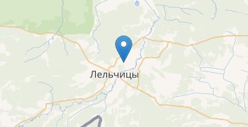 Карта Липляны, Лельчицкий р-н ГОМЕЛЬСКАЯ ОБЛ.