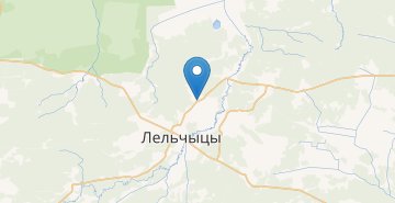 Карта Буда-Лельчицкая, Лельчицкий р-н ГОМЕЛЬСКАЯ ОБЛ.