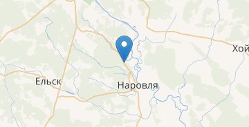 Карта Санаторий, Наровлянский р-н ГОМЕЛЬСКАЯ ОБЛ.