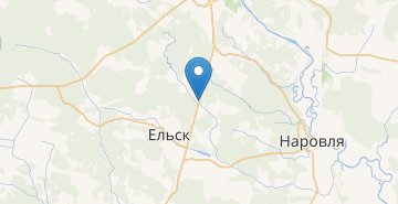 Mapa Mazury, Elskiy r-n GOMELSKAYA OBL.