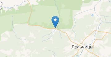 Mapa Simonovichi, Lelchickiy r-n GOMELSKAYA OBL.
