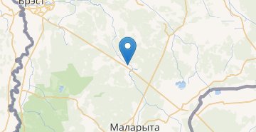 Map Velikorita, Maloritskiy r-n BRESTSKAYA OBL.