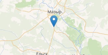 地图 Penki, Mozyrskiy r-n GOMELSKAYA OBL.