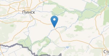 地图 Lopatino (Pinskij r-n)