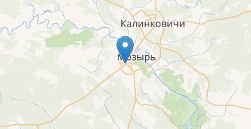 Карта Мэс, Мозырский р-н ГОМЕЛЬСКАЯ ОБЛ.