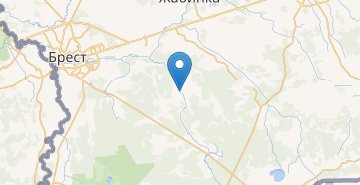 Map Malye Radvanichi, Brestskiy r-n BRESTSKAYA OBL.