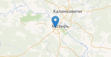 Map Mozyr, SGkola №11, Mozyrskiy r-n GOMELSKAYA OBL.