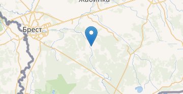 Map Bolshie Radvanichi, Brestskiy r-n BRESTSKAYA OBL.