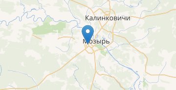 Mapa Lelchickiy pereulok, Mozyrskiy r-n GOMELSKAYA OBL.