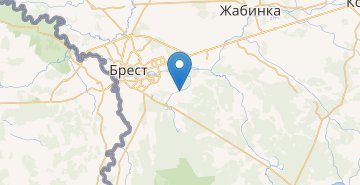 Map Vulka-Zastavskaya, Brestskiy r-n BRESTSKAYA OBL.
