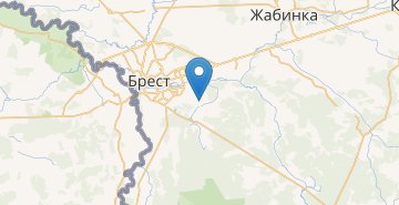 Mapa Kamenica-ZHiroveckaya, kladbische, Brestskiy r-n BRESTSKAYA OBL.