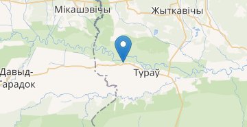 Карта Вересница, Житковичский р-н ГОМЕЛЬСКАЯ ОБЛ.