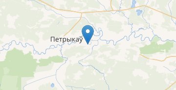 Mapa Velavsk, Petrikovskiy r-n GOMELSKAYA OBL.