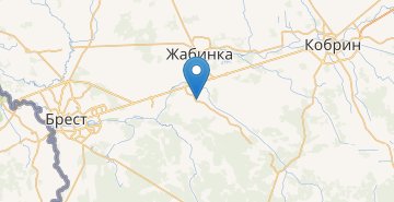 Mapa Striganec, ZHabinkovskiy r-n BRESTSKAYA OBL.